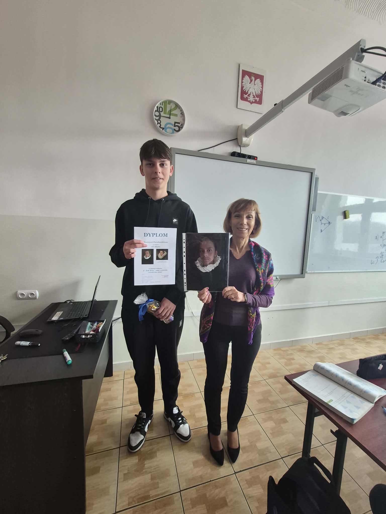 wręczenie nagrody za 3 miejsce